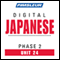 Japanese Phase 2, Unit 24: Learn to Speak and Understand Japanese with Pimsleur Language Programs