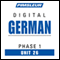 German Phase 1, Unit 26: Learn to Speak and Understand German with Pimsleur Language Programs audio book by Pimsleur