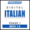 Italian Phase 1, Unit 01-05: Learn to Speak and Understand Italian with Pimsleur Language Programs