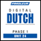 Dutch Phase 1, Unit 24: Learn to Speak and Understand Dutch with Pimsleur Language Programs