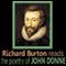 Richard Burton Reads the Poetry of John Donne audio book by John Donne