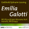 Emilia Galotti audio book by Gotthold Ephraim Lessing