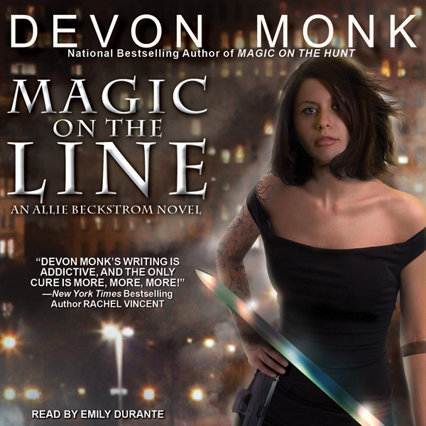 Magic on the Line: Allie Beckstrom Series, Book 7 (Unabridged) audio book by Devon Monk