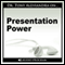 Presentation Power audio book by Dr. Tony Alessandra