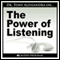 The Power of Listening Workshop audio book by Dr. Tony Alessandra